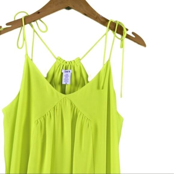 BAR III- WOMENS SPAGUETTI STRAPS RACEBACK V-NECK MIDI DRESS SIZE SMALL -NWT - Picture 3 of 9